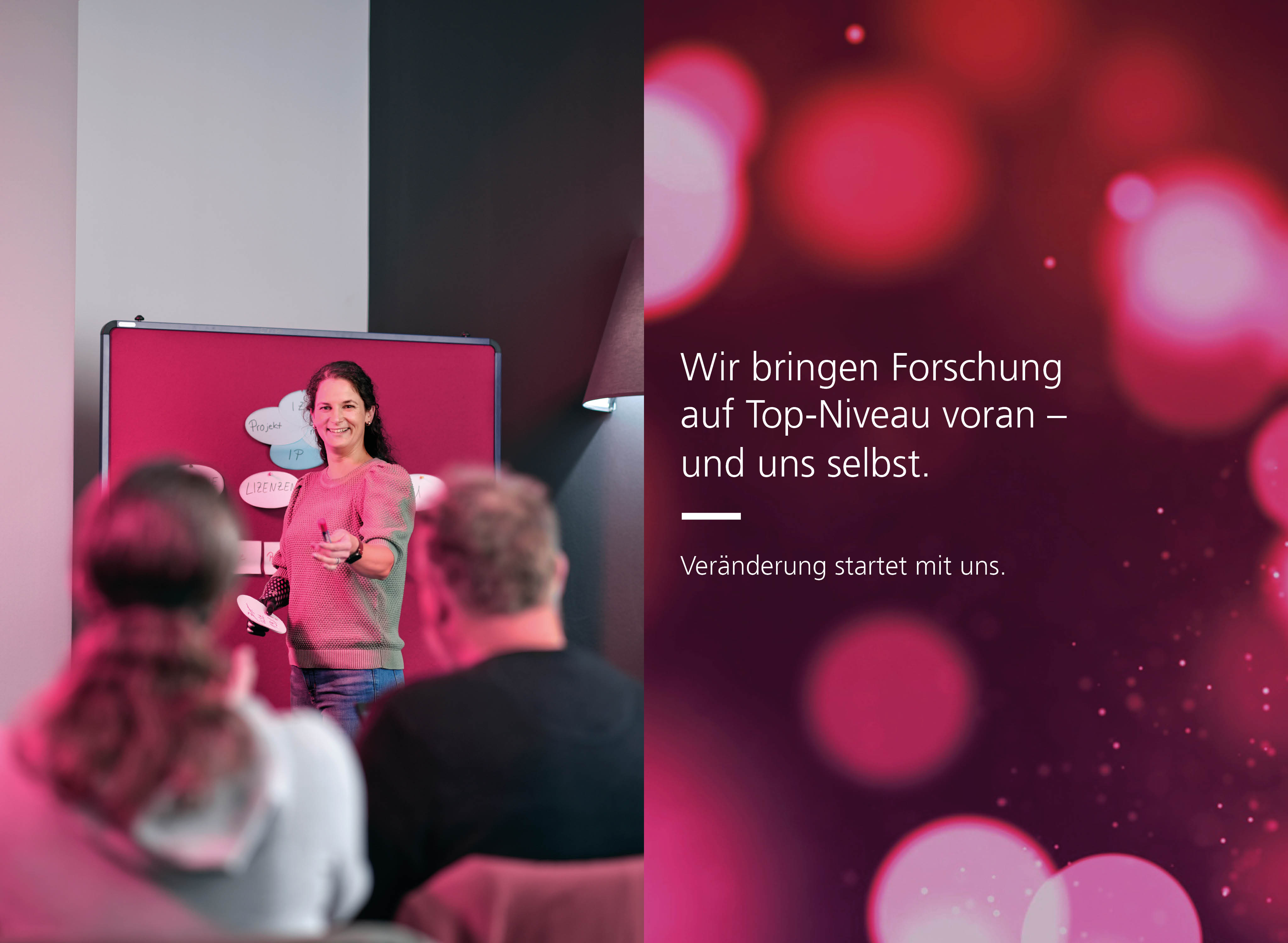 Veränderung startet mit uns.