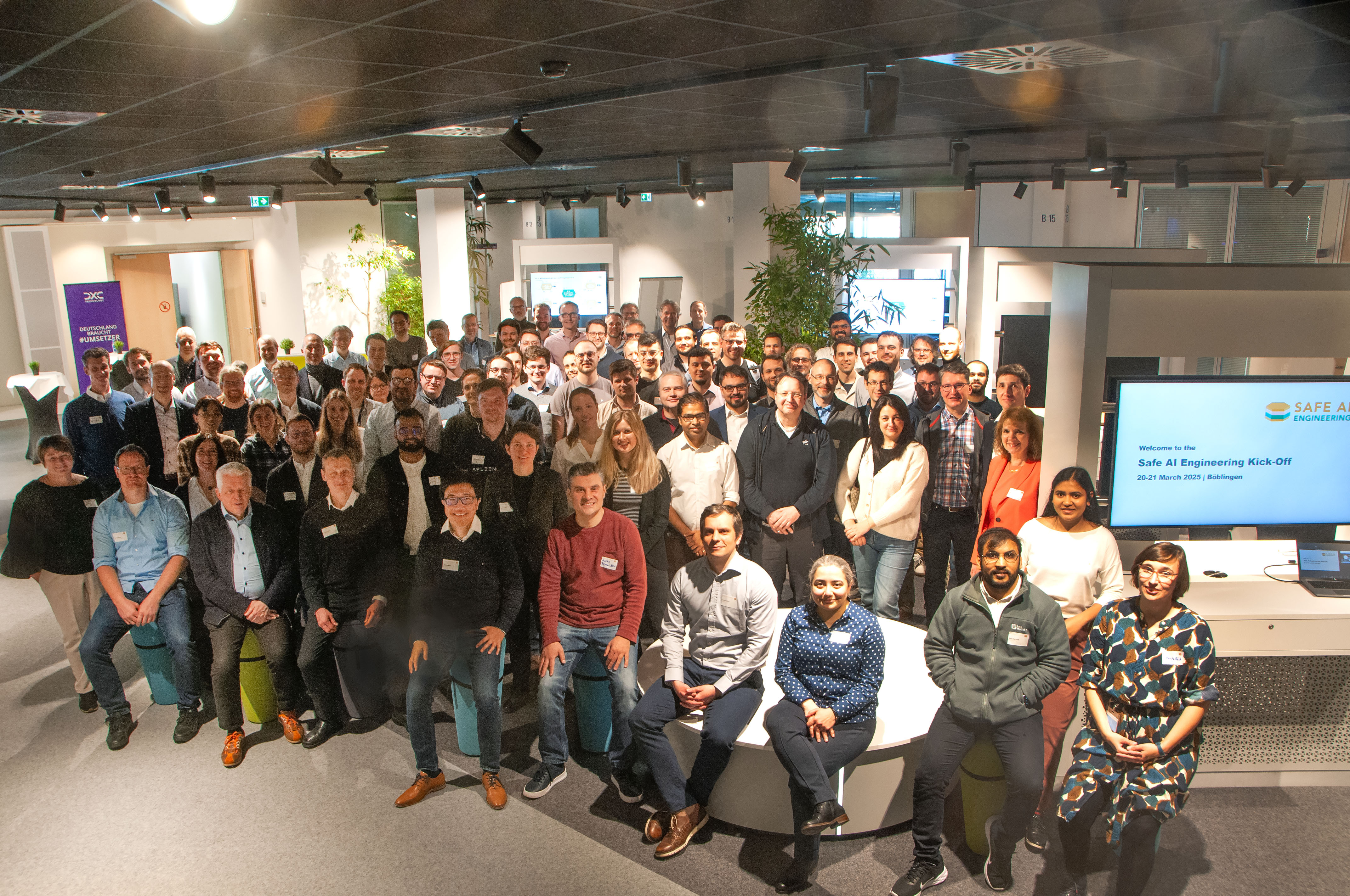 Gruppenbild Forschungsprojekt Safe AI Engineering