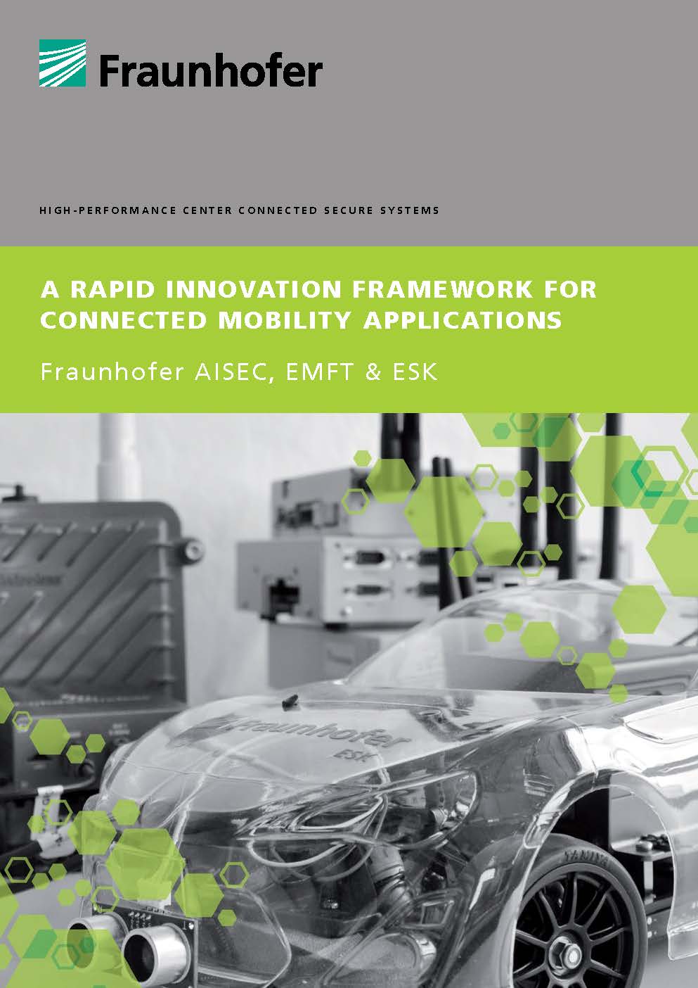 Cover des Whitepapers »A Rapid Innovation Framework for Connected Mobility Applications«