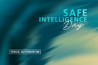Key Visual des Safe Intelligence Day: Fokus Automation