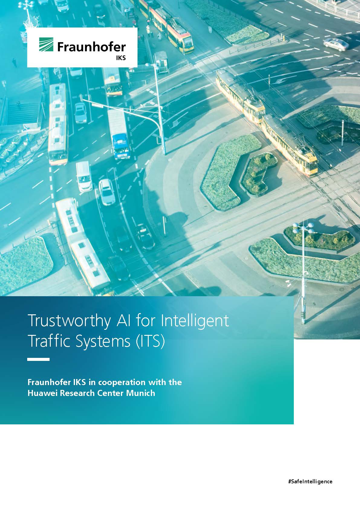 TItelbild des Whitepapers »Trustwothy AI for Intelligenz Traffic Systems (ITS)« TItelbild des Whitepapers »Trustwothy AI for Intelligenz Traffic Systems (ITS)«